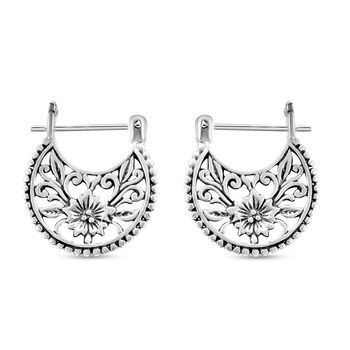 Royal Bali Kollektion - 925 Silber Ohrringe