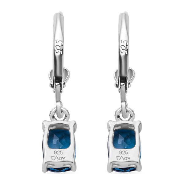 AAA London Blau Topas Ohrringe - 1,99 ct. image number 4