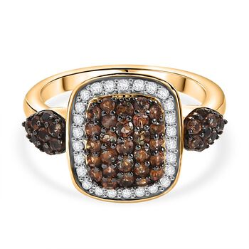 D'Joy AA Andalusit und Zirkon Ring - 1,29 ct.