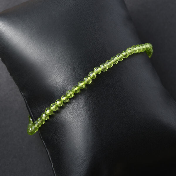 EVER TRUE Peridot Armband ca. 19 cm 316L Edelstahl ca. 12.00 ct image number 1