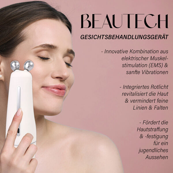 Beauty EMS und Vibrations-Gerät mit Rotlicht image number 1