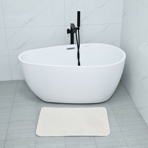 Badgarnitur mit rutschhemmender Rückseite, Grau image number 11