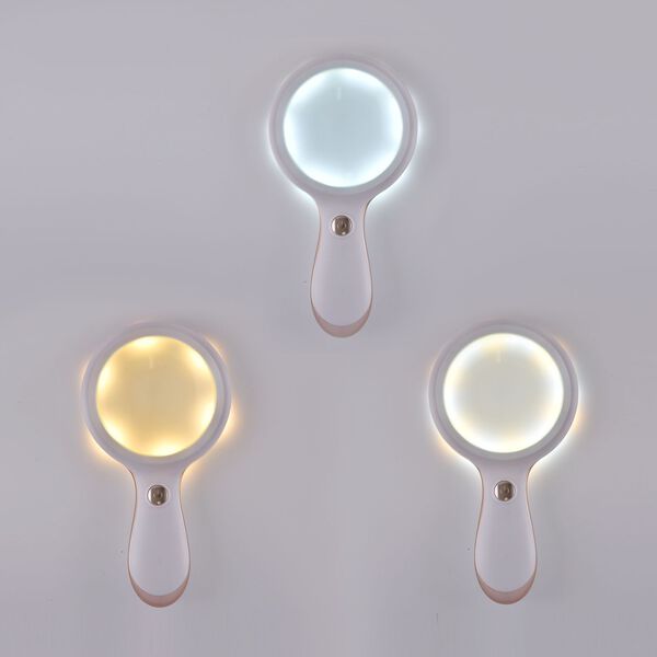 Beleuchtete Lupe mit 10x Vergr&ouml;&szlig;erung und 18 LED-Leuchten image number 2