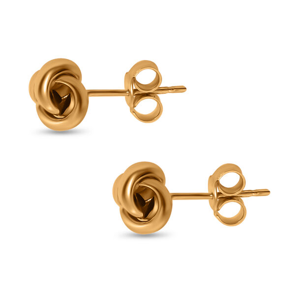 ILIANA Liebesknoten Ohrstecker in 750 Gold image number 5