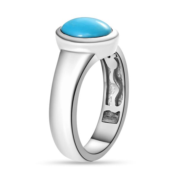 Amerikanischer, natürlicher Sleeping Beauty Türkis-Ring - 1,59 ct. image number 5