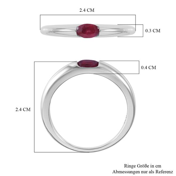AA Afrikanischer Rubin-Ring - 0,34 ct. image number 5