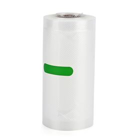 HOMESMART Set aus 3 Vakuum-Rollenbeuteln, zuschneidbar, Gr&ouml;&szlig;en 20x500 cm, 15x500 cm, 12x500 cm