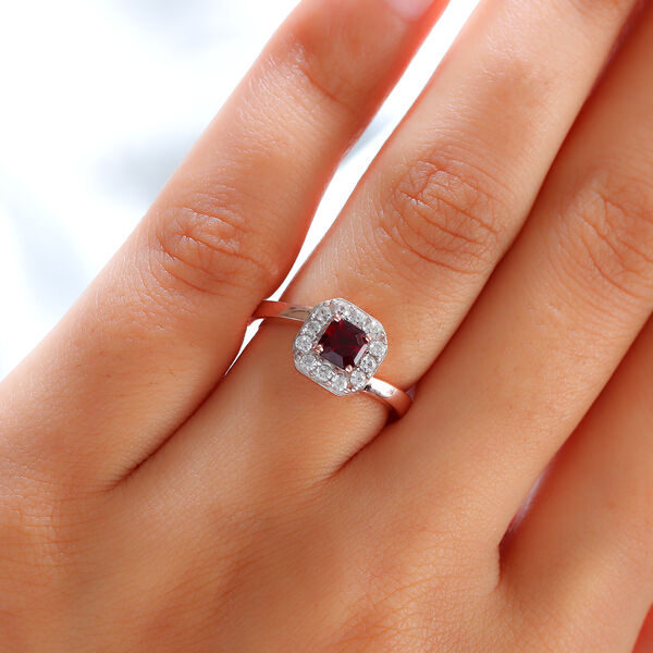 Anthill Granat und Zirkon Ring - 0,96 ct. image number 3