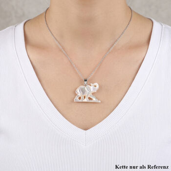 Perlmutt Anh&auml;nger 925 Silber