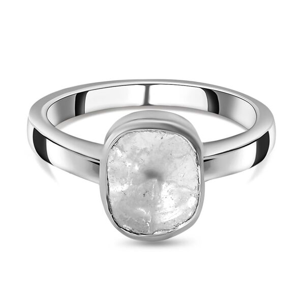 Handgearbeiteter, nat&uuml;rlicher Polki Diamant-Ring - 0,50 ct.