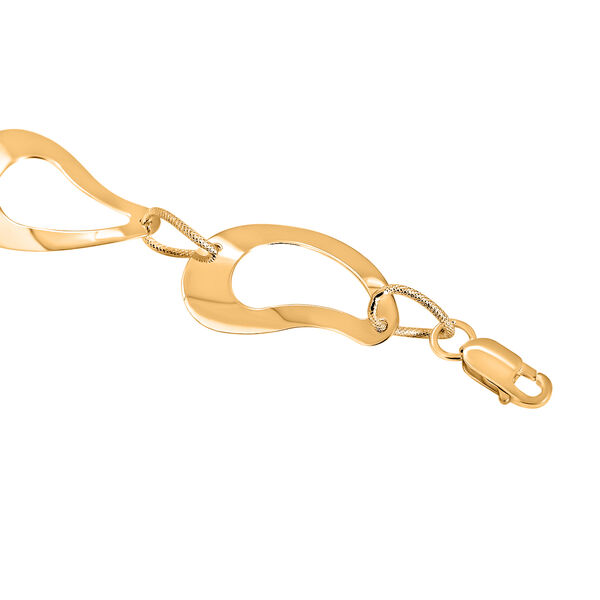 Designer Armband, 925 Silber vergoldet ca. 20 cm image number 2