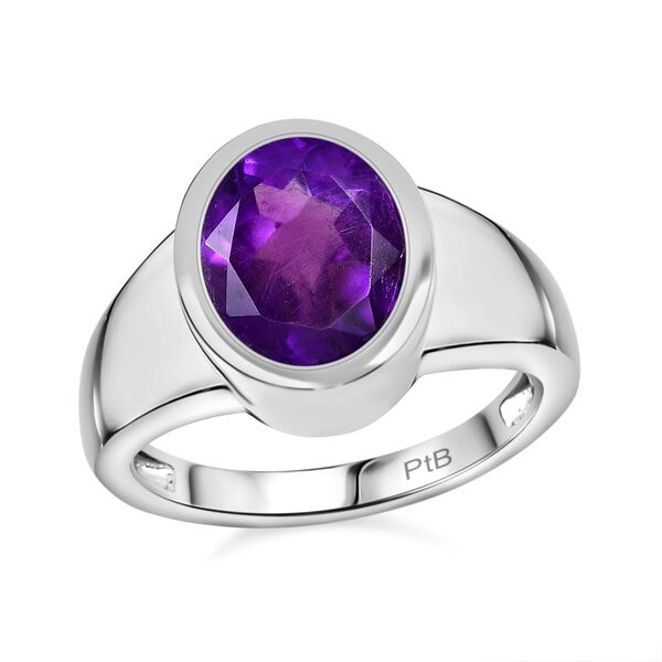 Afrikanisches Amethyst Schmuckset - 6,40 ct. image number 4