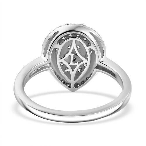 LUXURIANT DIAMOND - Lab Grown Diamant SI Ring 925 Silber rhodiniert (Größe 18.00) ca. 0.51 ct image number 5