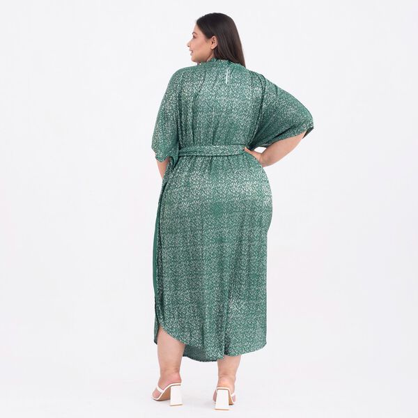 Tamsy: Gala-Kleid mit feinem Plissee, one size, Gr&uuml;n image number 2