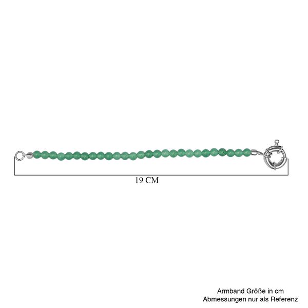 Grünes Quarz-Armband, 19 cm - 50 ct. image number 5