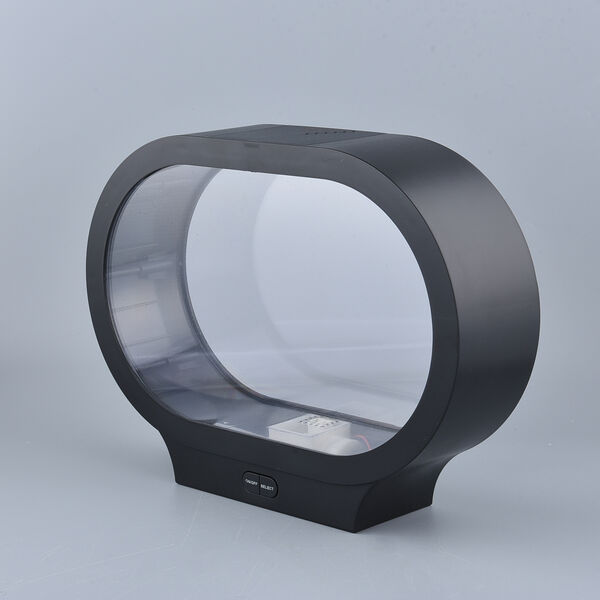 Aquarium mit Farbwechsel LEDs, Gr&ouml;&szlig;e 31x7,7x23 cm, Schwarz image number 2