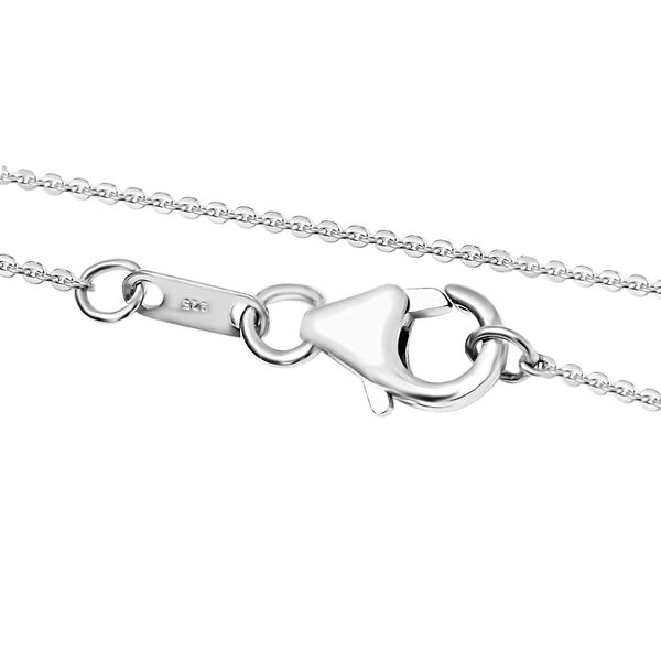 Nat&uuml;rlicher, &auml;thiopischer Welo Opal Anh&auml;nger mit Kette, 925 Silber platiniert ca. 7.61 ct image number 6