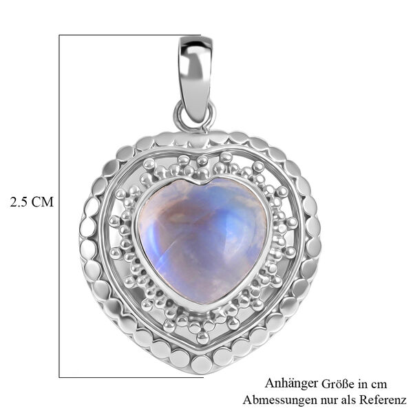 D'Joy Royal Bali Premium Regenbogen Mondstein Anh&auml;nger - 6,88 ct. image number 6