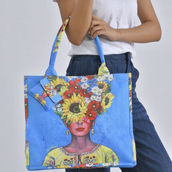 2er Set Shopper und Geldbörse - Frida Kahlo image number 12