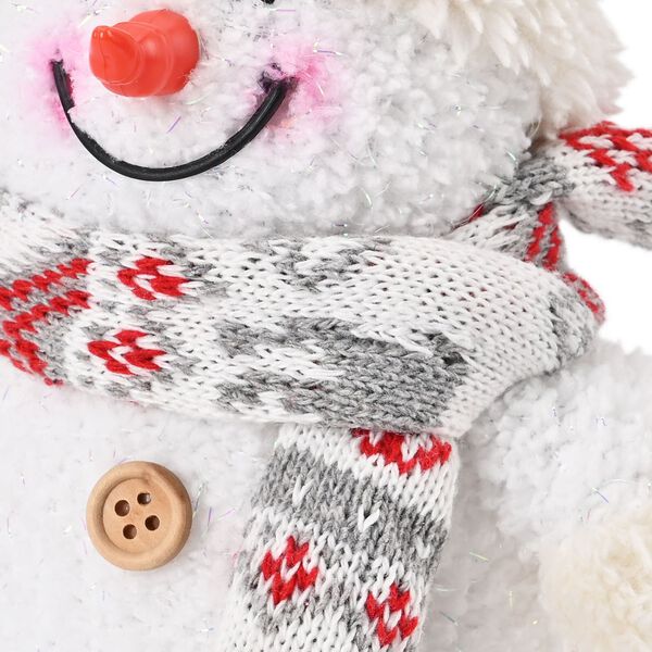 Schneemann mit LED lichter, 25 cm, 3AAA (nicht inkl.), Wei&szlig; image number 8