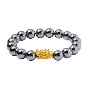 Flexibles Terahertz Armband mit Drachenmotiv - 119 ct.