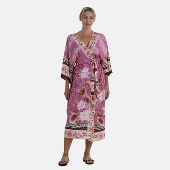   La Marey placement  print Brid  kimono