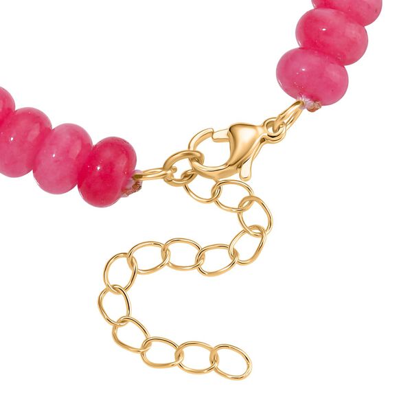 Rosa Quarzit  17+5cm Armband - 80 ct. image number 5