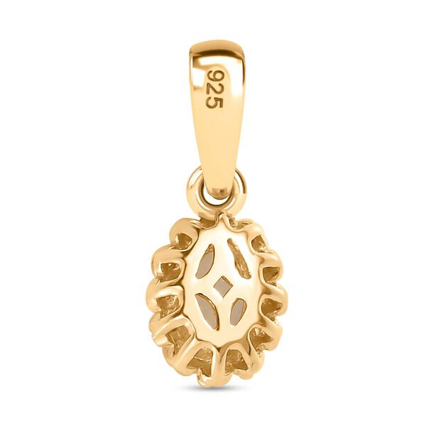 Natürlicher, äthiopischer Opal und Diamant Ring - 0,32 ct. image number 5