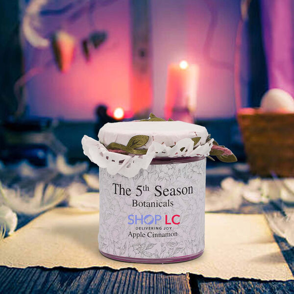 The 5th Season - Botanical Collection Duftkerze au Sojawachs im Glas, Apfel Zimt image number 2
