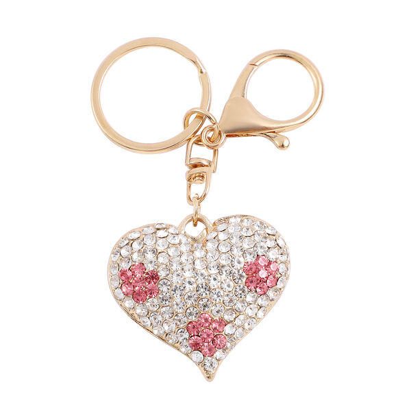 3er-Set- mehrfarbige Kristall-Schl&uuml;sselanh&auml;nger image number 4