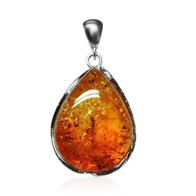 Nat&uuml;rlicher Tropfen baltischer Bernstein Anh&auml;nger