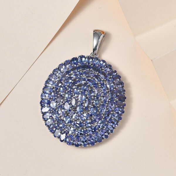 Tansanit Anhänger - 20,57 ct. image number 2