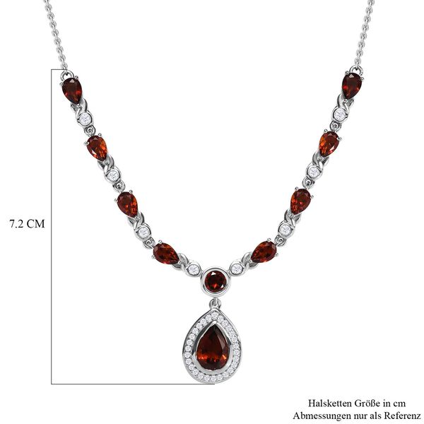 Kirsch Citrin Halskette, 50 cm - 5,81 ct. image number 6