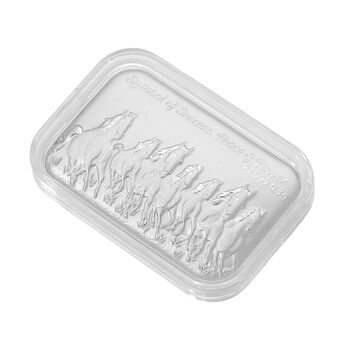 999 Platin Barren, Pferde 300mg