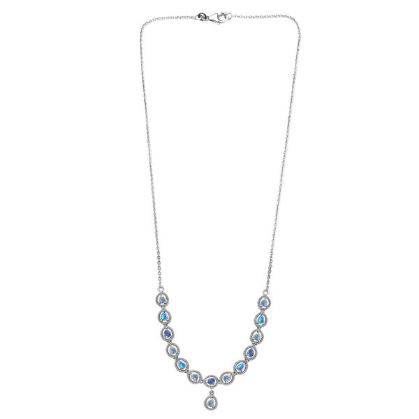 AA nat&uuml;rliche &auml;thiopische Welo Opal-Halskette 45cm- 1,55 ct. image number 5