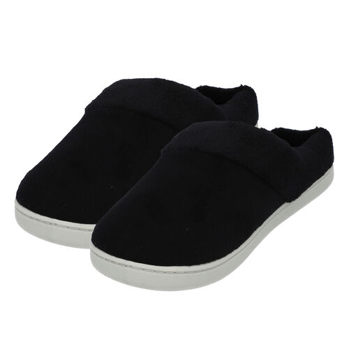 Anti-Ermüdung Comfort Memory Foam Hausschuhe, Größe 37, Schwarz image number 0