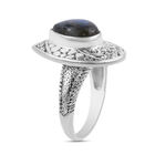 Royal Bali Kollektion - Labradorit-Ring, 925 Silber  ca. 5,50 ct image number 3