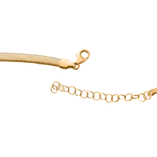 Kette im Netz-Design, 585 Gelbgold, 40,5+5cm image number 4