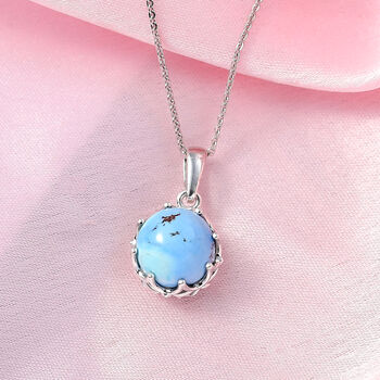 D'Joy Goldenhill T&uuml;rkis Anh&auml;nger mit 50cm Kette - 4,48 ct.