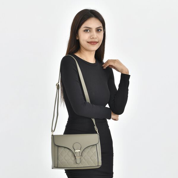 Umh&auml;ngetasche aus Kunstleder, Gr&uuml;n image number 2