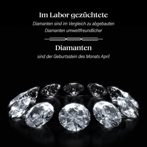 LUXURIANT DIAMOND- SGL zertifizierter VS-EF Labor Diamant Ring in 585 Weißgold - 3 ct. image number 7