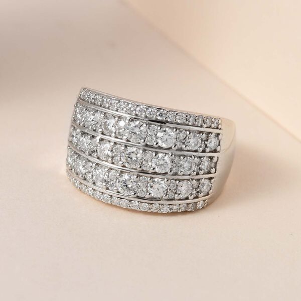 Moissanit Ring - 2,43 ct. image number 8