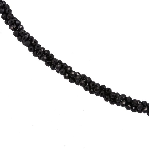 Schwarze Spinell 45cm Halskette - 50 ct. image number 3