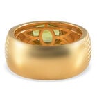 Natürlicher Peridot Ring Messing vergoldet  ca. 1,30 ct image number 4