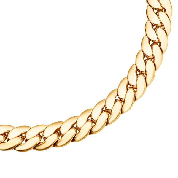 Armband, ca. 15.25 cm, Edelstahl Goldfarben ca. 8,50g image number 4