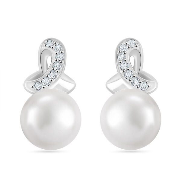 S&uuml;&szlig;wasser Perle und Zirkon Schmuckset image number 5