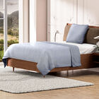 Serenity Night - Bambus Bettbezugsset, kühlend und anti-allergisch, Bettdecke 135 x 200 cm Kissenbezug 80 x 80 cm, Aqua