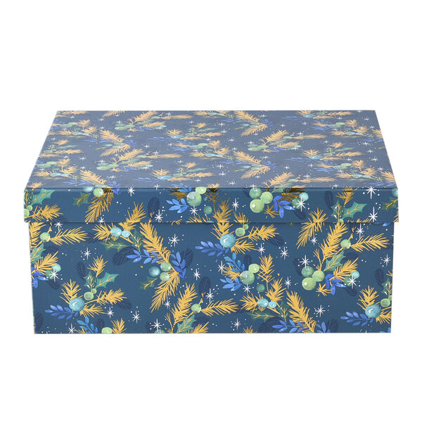 10er-Set Weihnachten Geschenkboxen, Weihnachtsmotiv, Grün  image number 2