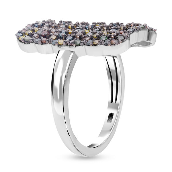 Mehrfarbiger Diamant-Ring - 1 ct. image number 4