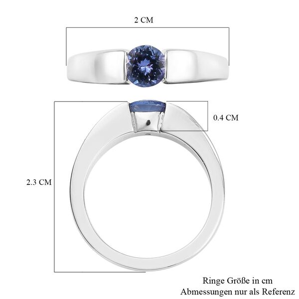 Tansanit Solitär Ring - 0,50 ct. image number 7